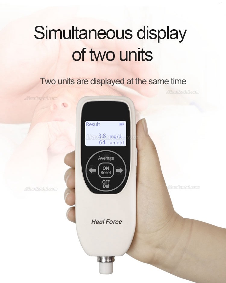 HealForce DHD-C Neonatal Jaundice Meter Transcutaneous Infant Bilirubinometer